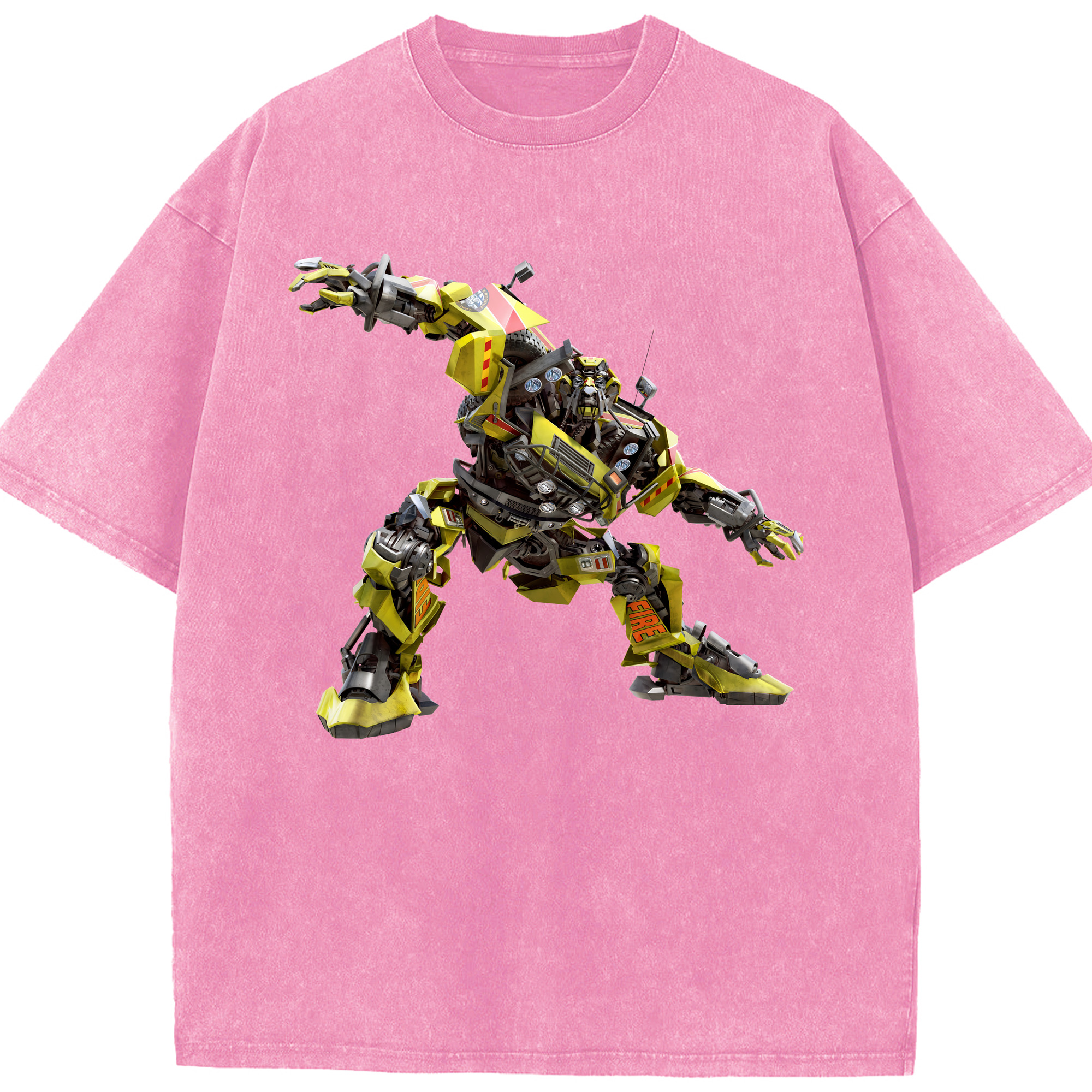 （画像用） Transformers トランスフォーマー 綿100% ヴィンテージ風 半袖Tシャツ（フロントプリント）